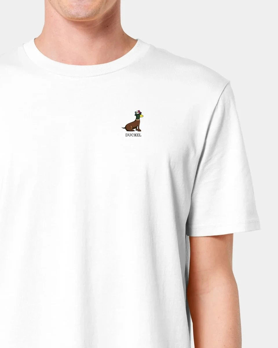 Schmidt Digitaldruck GmbH T-Shirt "Duckel" Unisex / Weiß / XXS - aus nachhaltiger und fairer Produktion