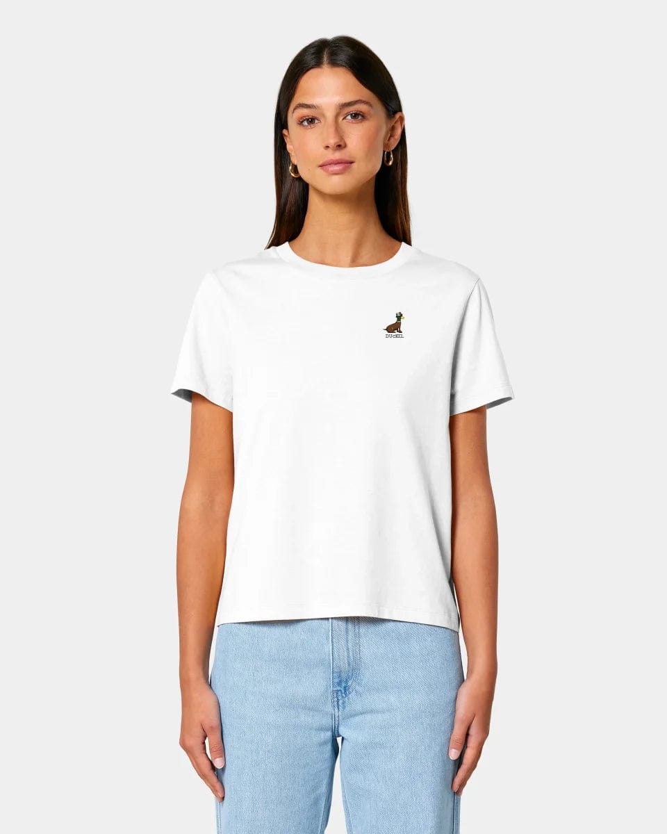 HEITER & LÄSSIG T-Shirt "Duckel" Damen / Weiß / XS - aus nachhaltiger und fairer Produktion
