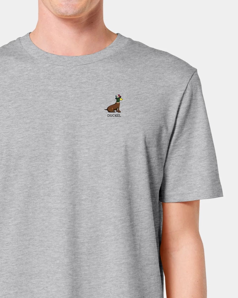 HEITER & LÄSSIG T-Shirt "Duckel" Unisex / Heather Grey / XXS - aus nachhaltiger und fairer Produktion