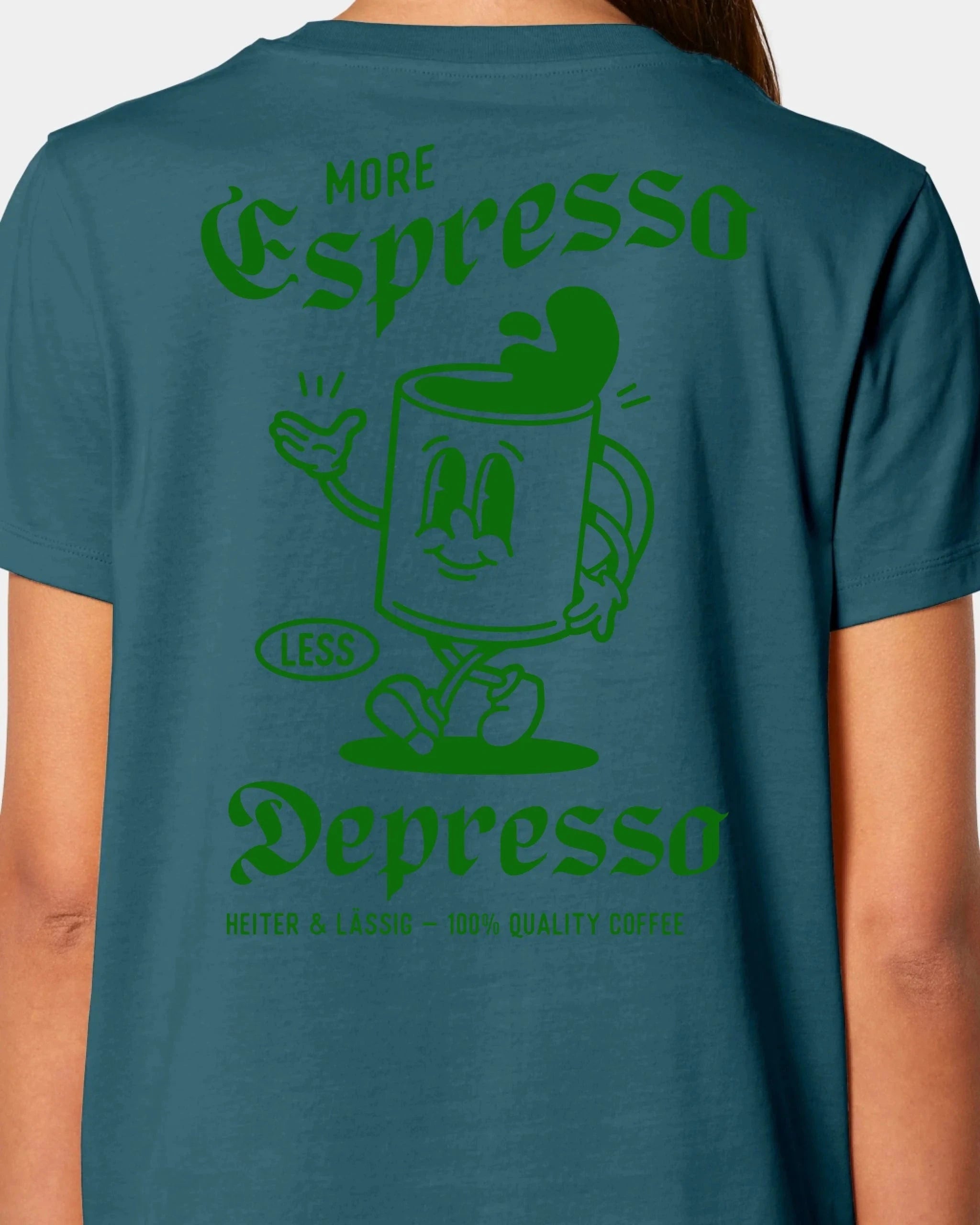 Schmidt Digitaldruck GmbH T-Shirt "Espresso" Damen / Stargazer / XS - aus nachhaltiger und fairer Produktion