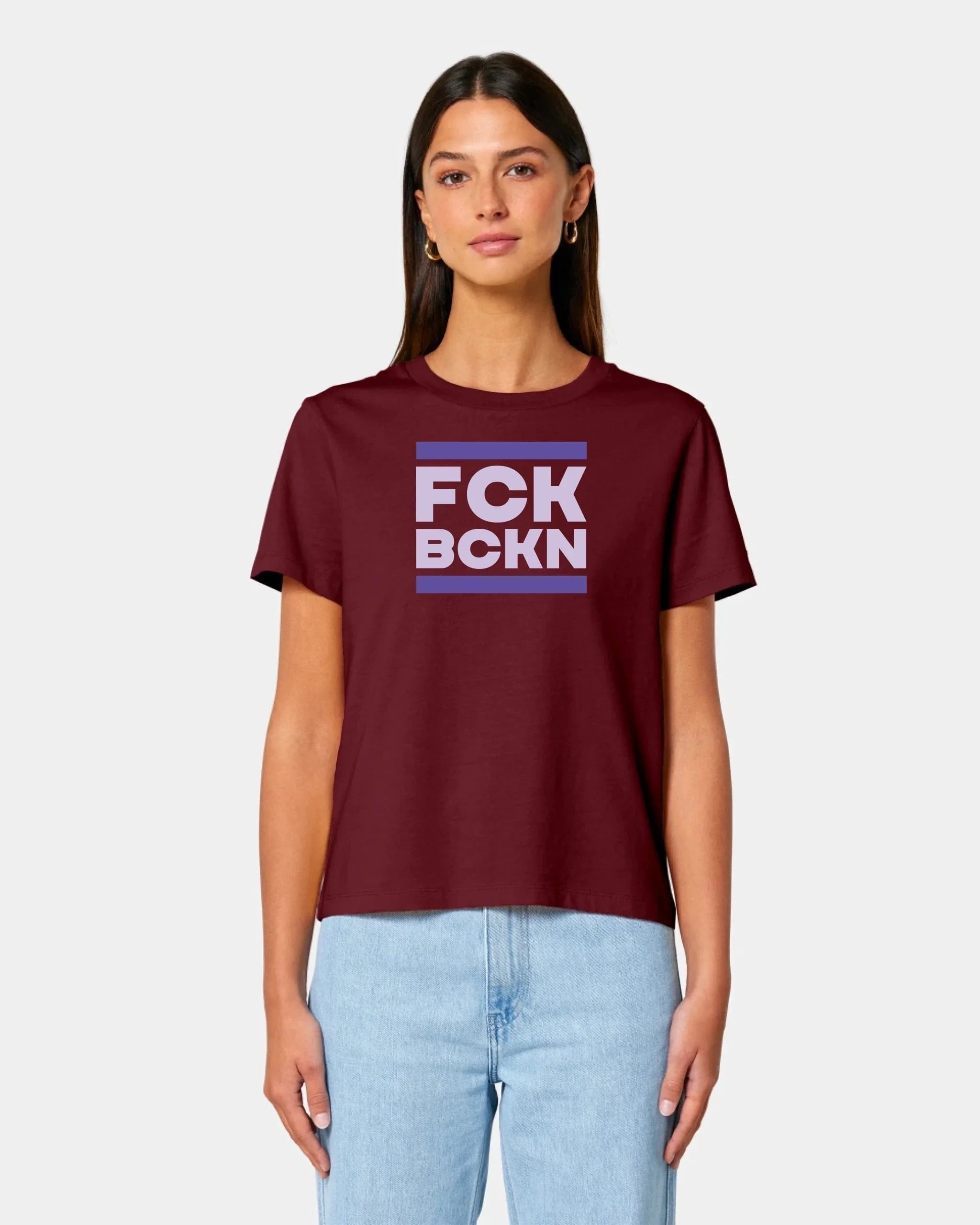 Schmidt Digitaldruck GmbH T-Shirt "FCK BCKN" - aus nachhaltiger und fairer Produktion