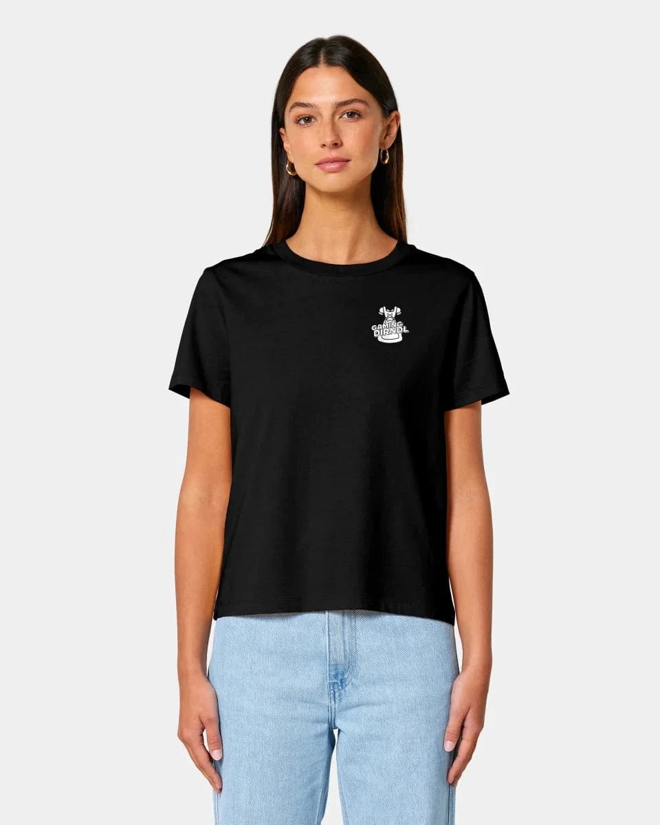Schmidt Digitaldruck GmbH T-Shirt "GamingDirndl" - aus nachhaltiger und fairer Produktion