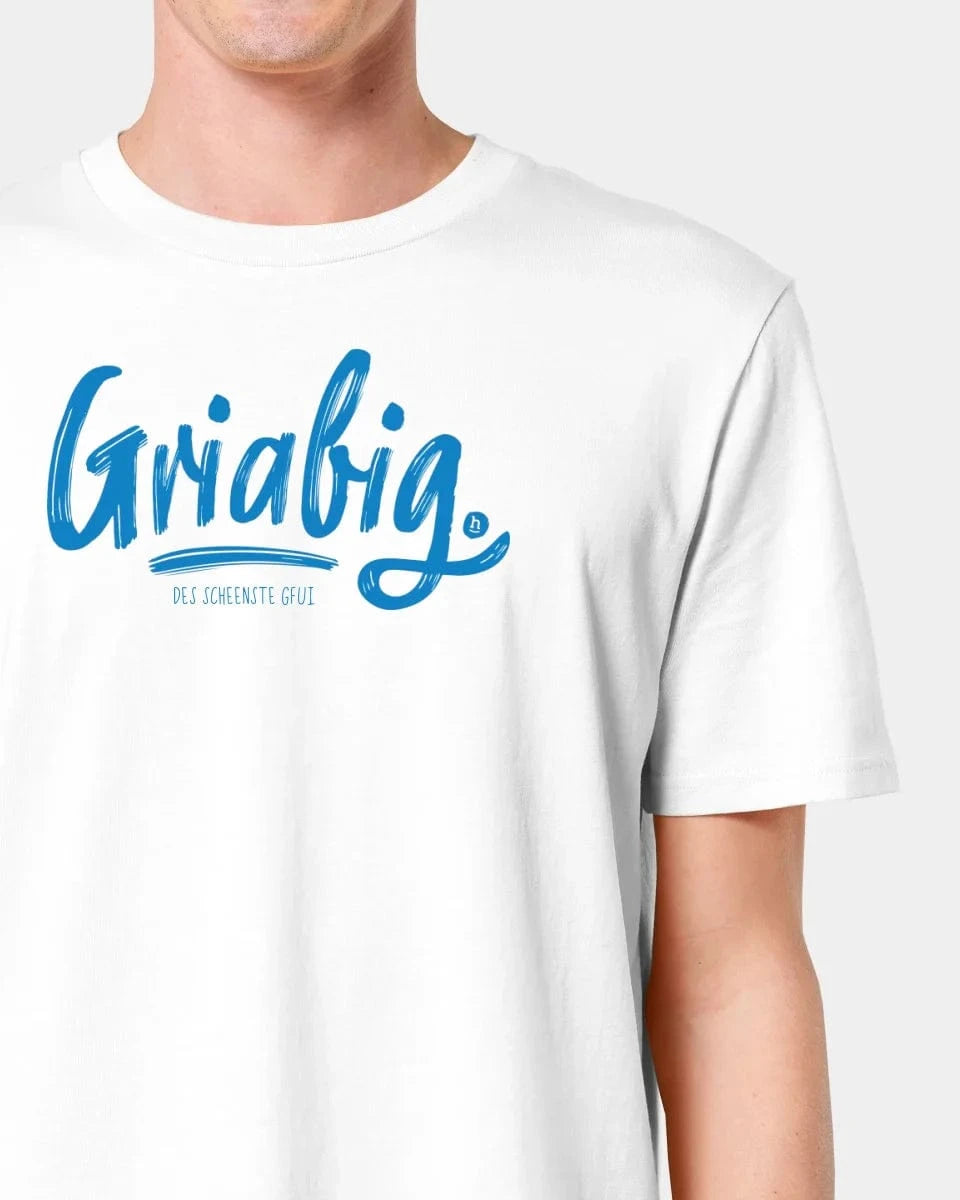 Schmidt Digitaldruck GmbH T-Shirt "Griabig" Unisex / Weiß / XXS - aus nachhaltiger und fairer Produktion