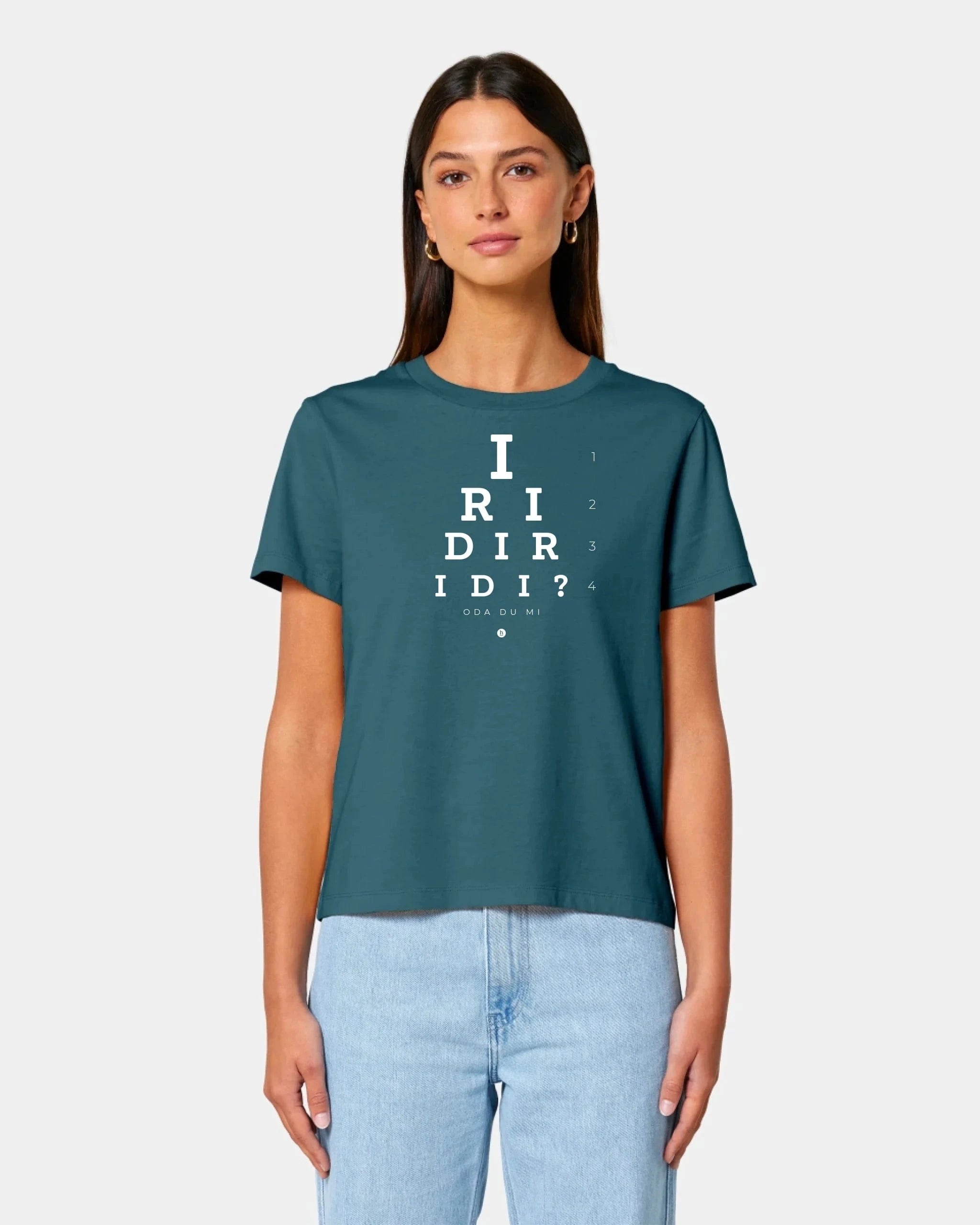 Schmidt Digitaldruck GmbH T-Shirt "Iridiridi" - aus nachhaltiger und fairer Produktion