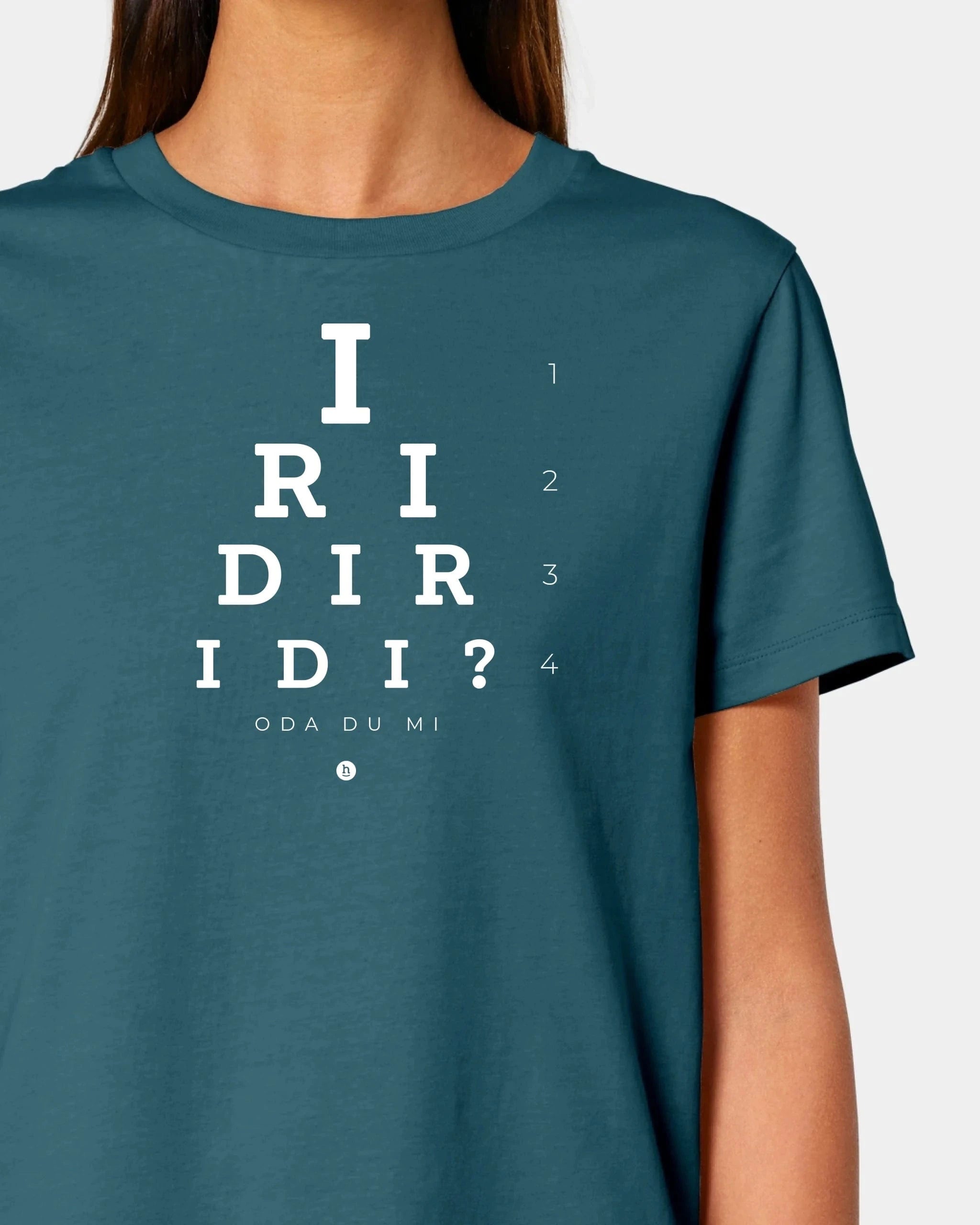 Schmidt Digitaldruck GmbH T-Shirt "Iridiridi" Damen / Stargazer / XS - aus nachhaltiger und fairer Produktion