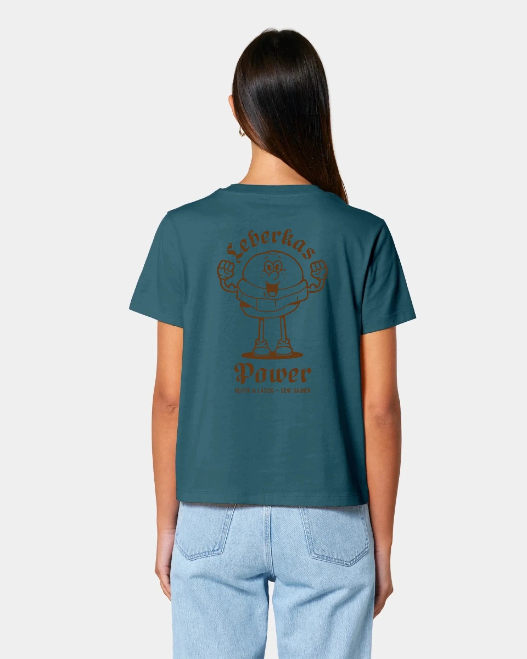 Schmidt Digitaldruck GmbH T-Shirt "Leberkas-Power" - aus nachhaltiger und fairer Produktion