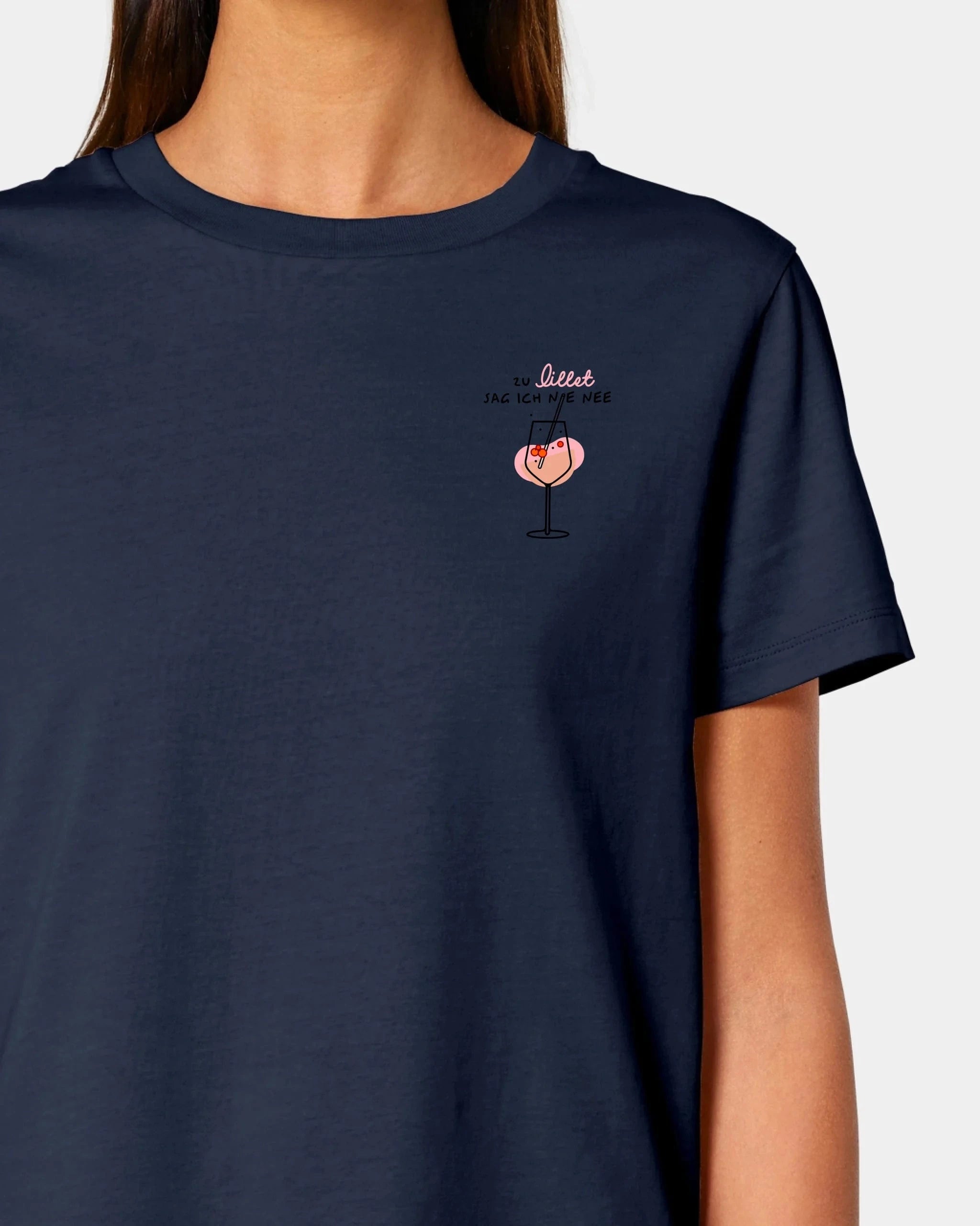 Schmidt Digitaldruck GmbH T-Shirt "Lillet" Damen / French Navy / XS - aus nachhaltiger und fairer Produktion