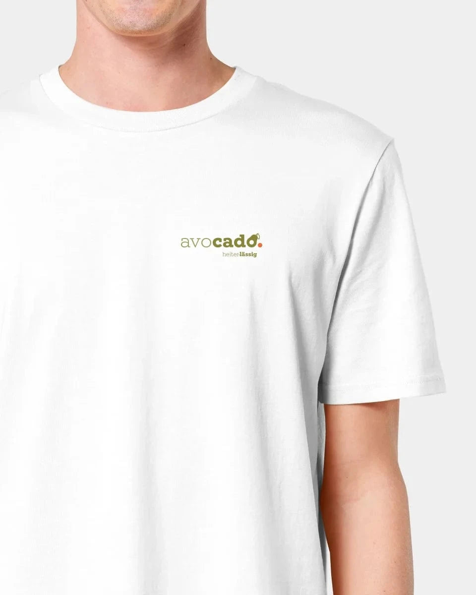 Schmidt Digitaldruck GmbH T-Shirt ORIGINAL "avocado" Unisex / Weiß / XXS - aus nachhaltiger und fairer Produktion