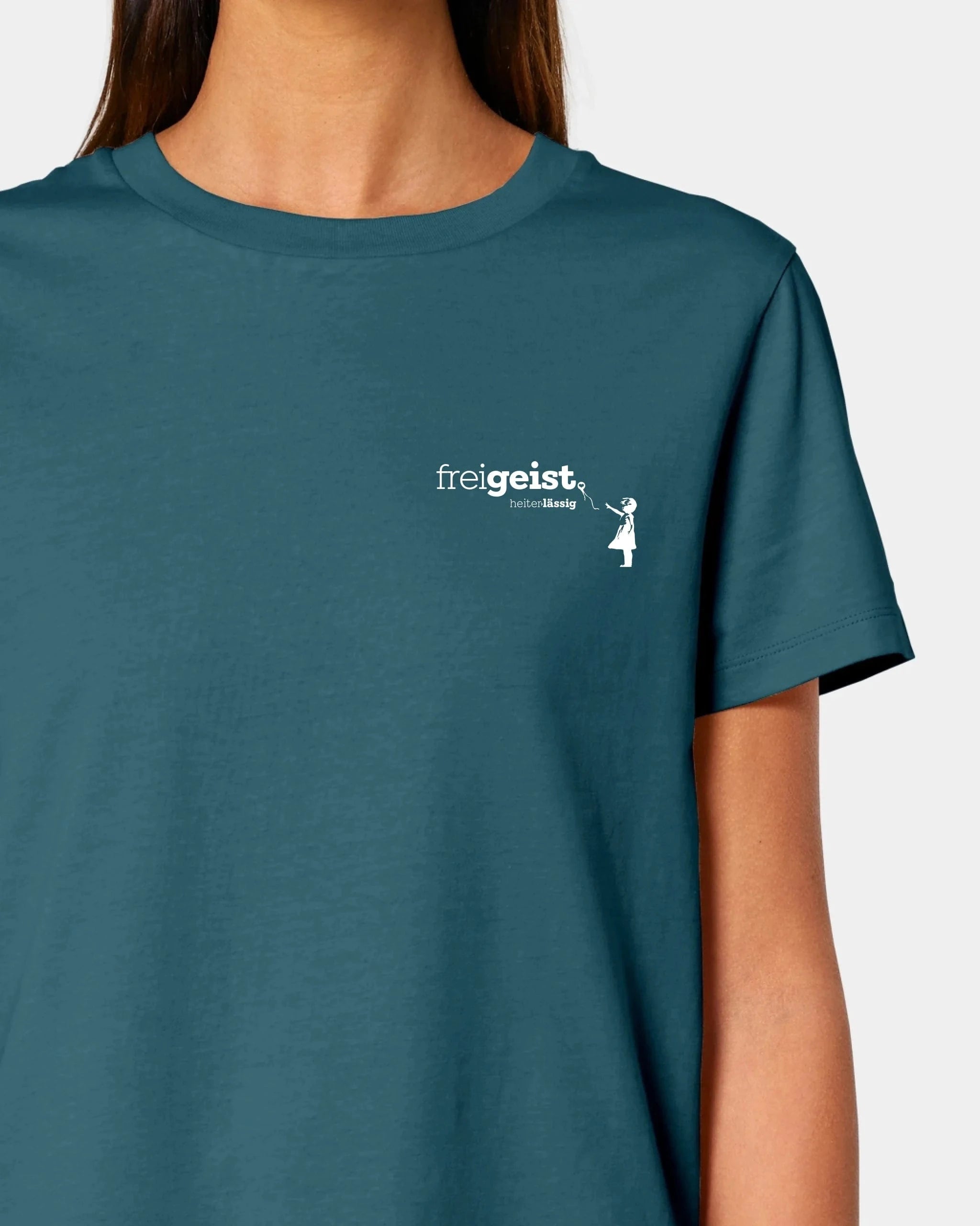Schmidt Digitaldruck GmbH T-Shirt ORIGINAL "freigeist" Damen / Stargazer / XS - aus nachhaltiger und fairer Produktion