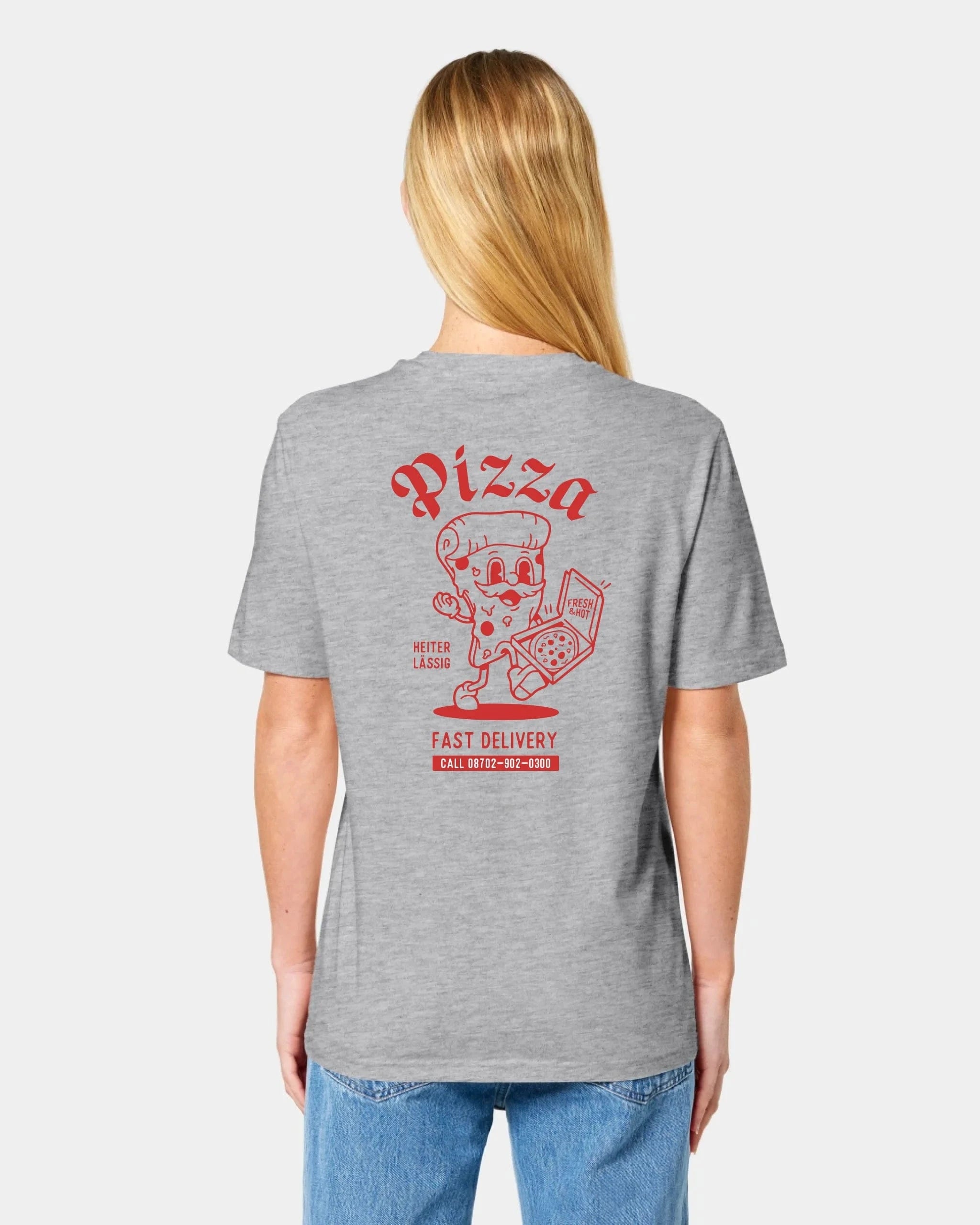 Schmidt Digitaldruck GmbH T-Shirt "Pizza" - aus nachhaltiger und fairer Produktion