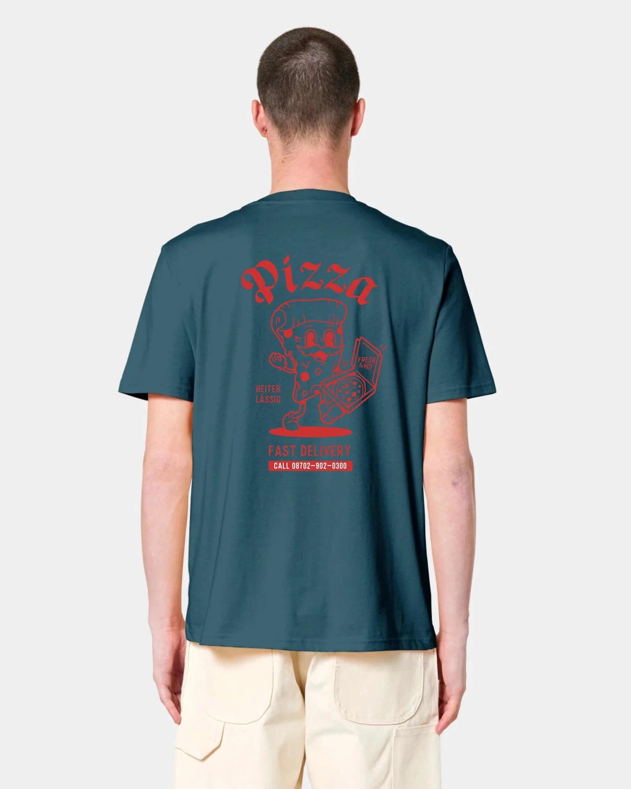 Schmidt Digitaldruck GmbH T-Shirt "Pizza" - aus nachhaltiger und fairer Produktion