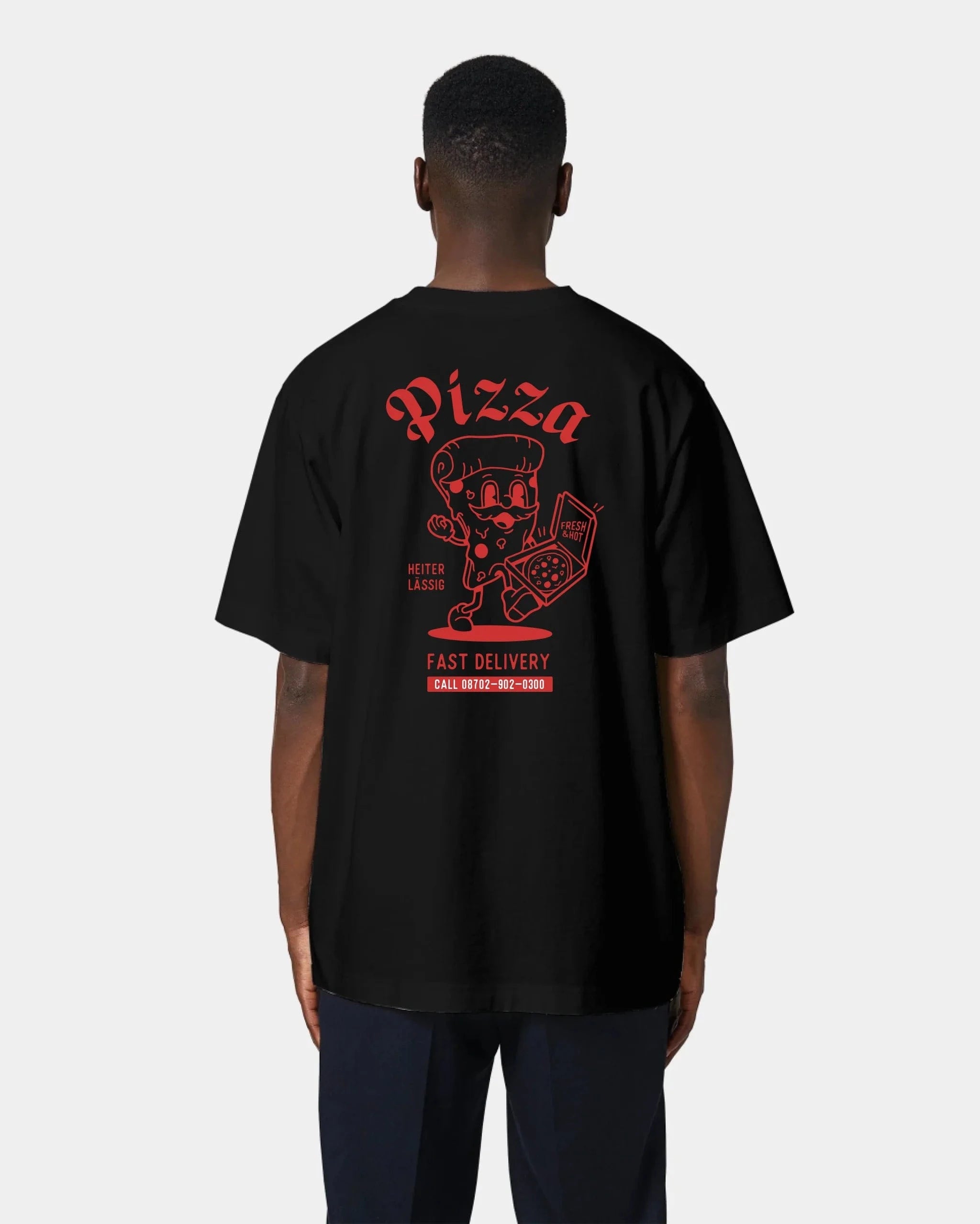Schmidt Digitaldruck GmbH T-Shirt "Pizza" - aus nachhaltiger und fairer Produktion