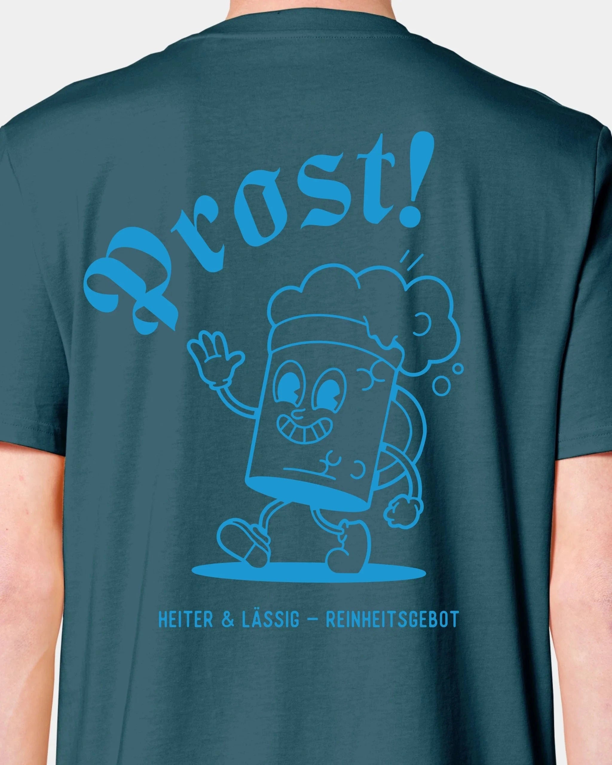 Schmidt Digitaldruck GmbH T-Shirt "Prost" Unisex / Stargazer / XXS - aus nachhaltiger und fairer Produktion