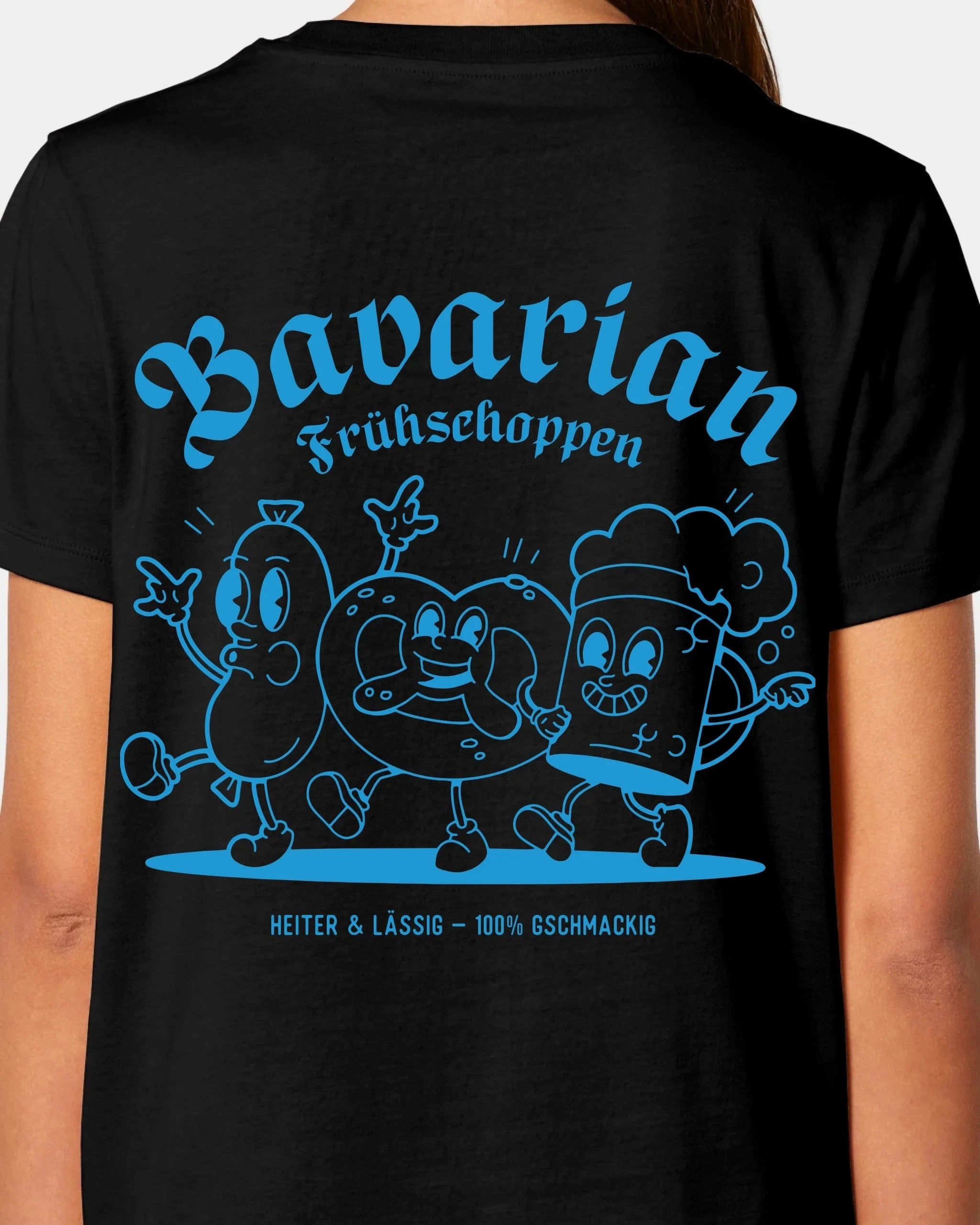 Schmidt Digitaldruck GmbH T-Shirt "Prost" Damen / Schwarz / XS - aus nachhaltiger und fairer Produktion