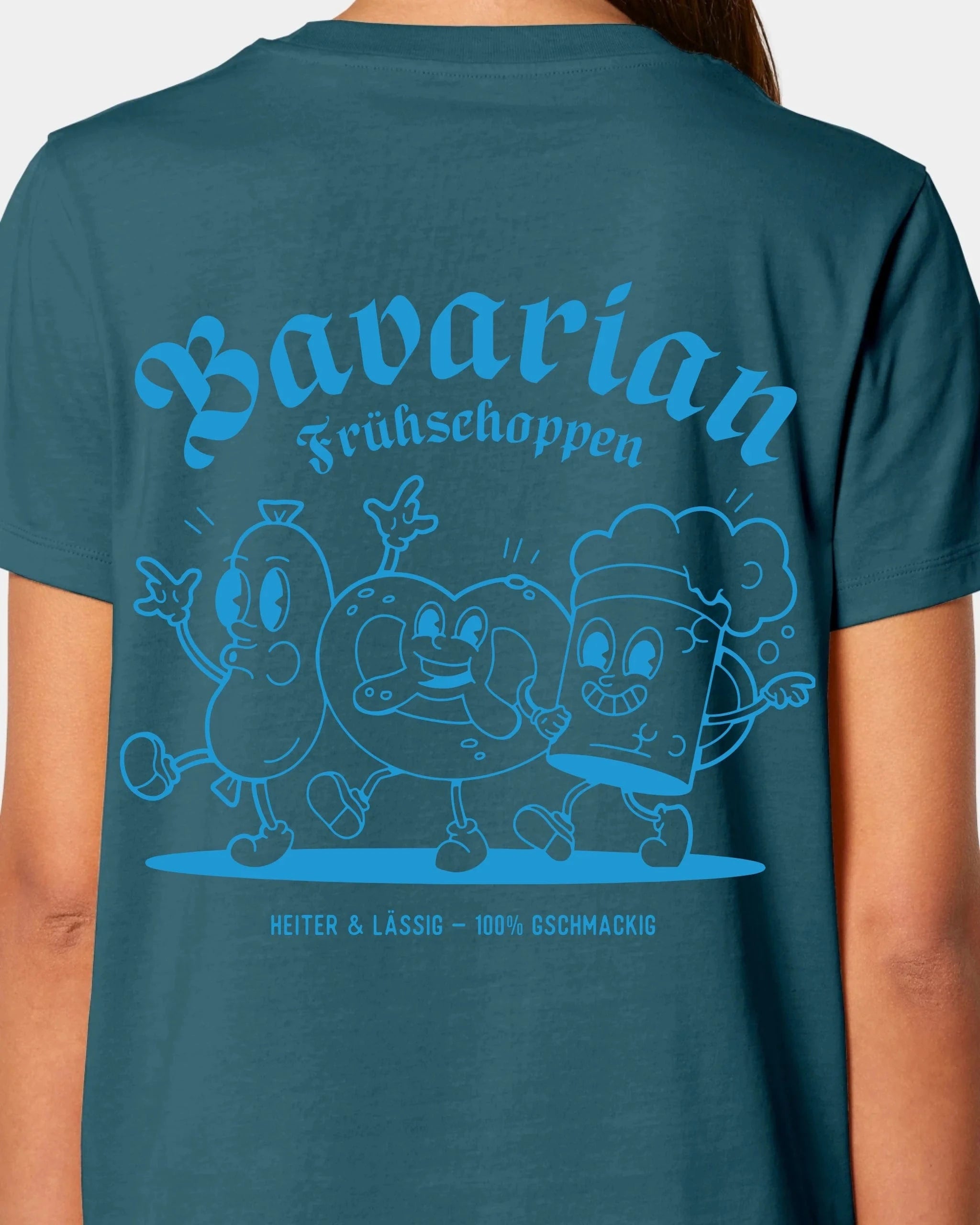Schmidt Digitaldruck GmbH T-Shirt "Prost" Damen / Stargazer / XS - aus nachhaltiger und fairer Produktion