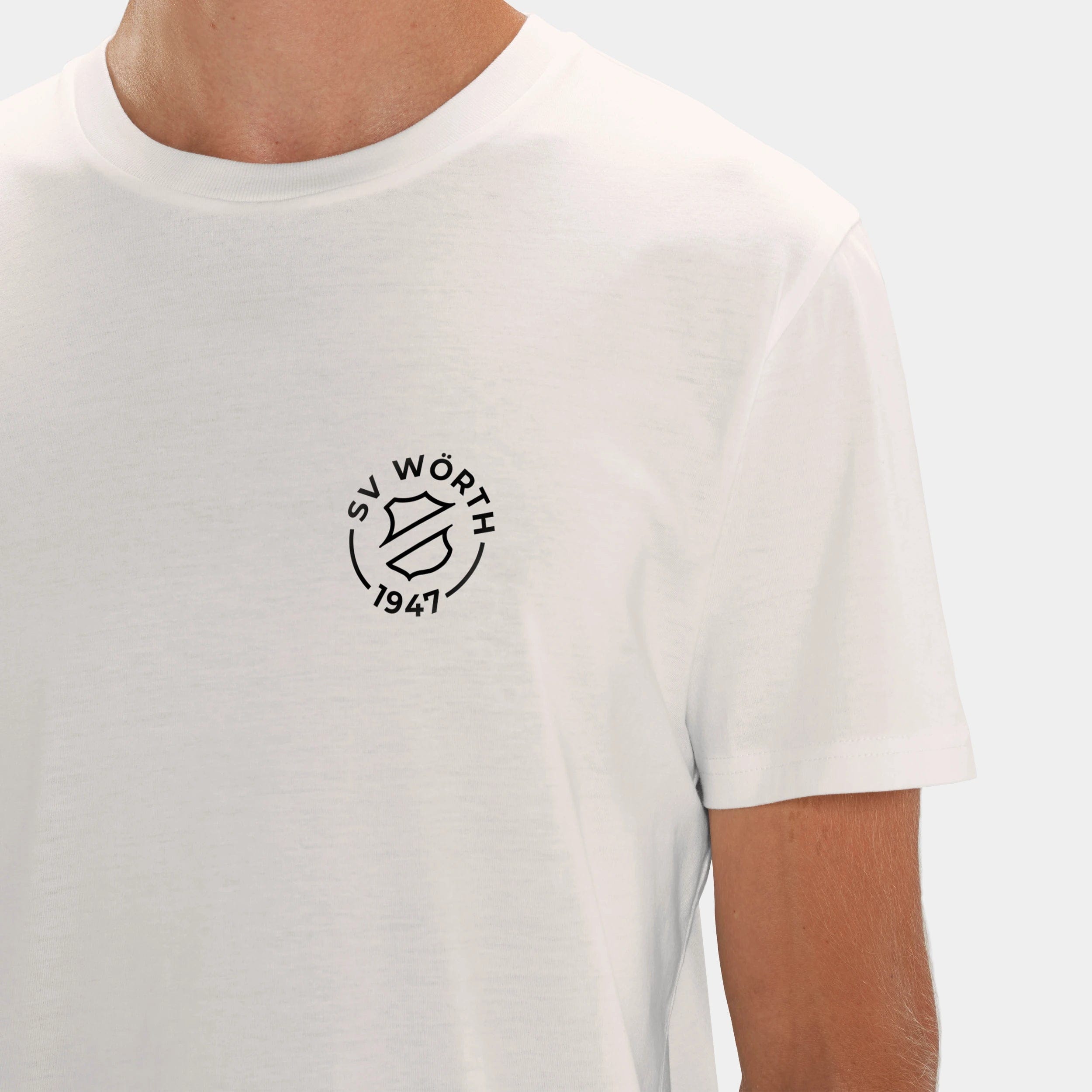 HEITER & LÄSSIG T-Shirt "SV Wörth" XXS / off-white - aus nachhaltiger und fairer Produktion