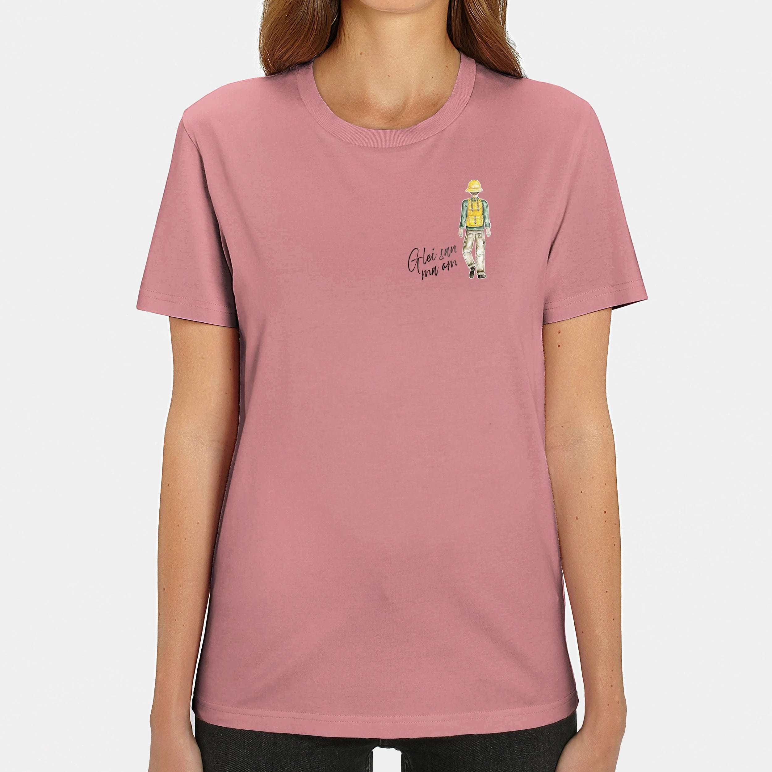HEITER & LÄSSIG T-Shirt "Wanderer" XXS / canyon pink - aus nachhaltiger und fairer Produktion