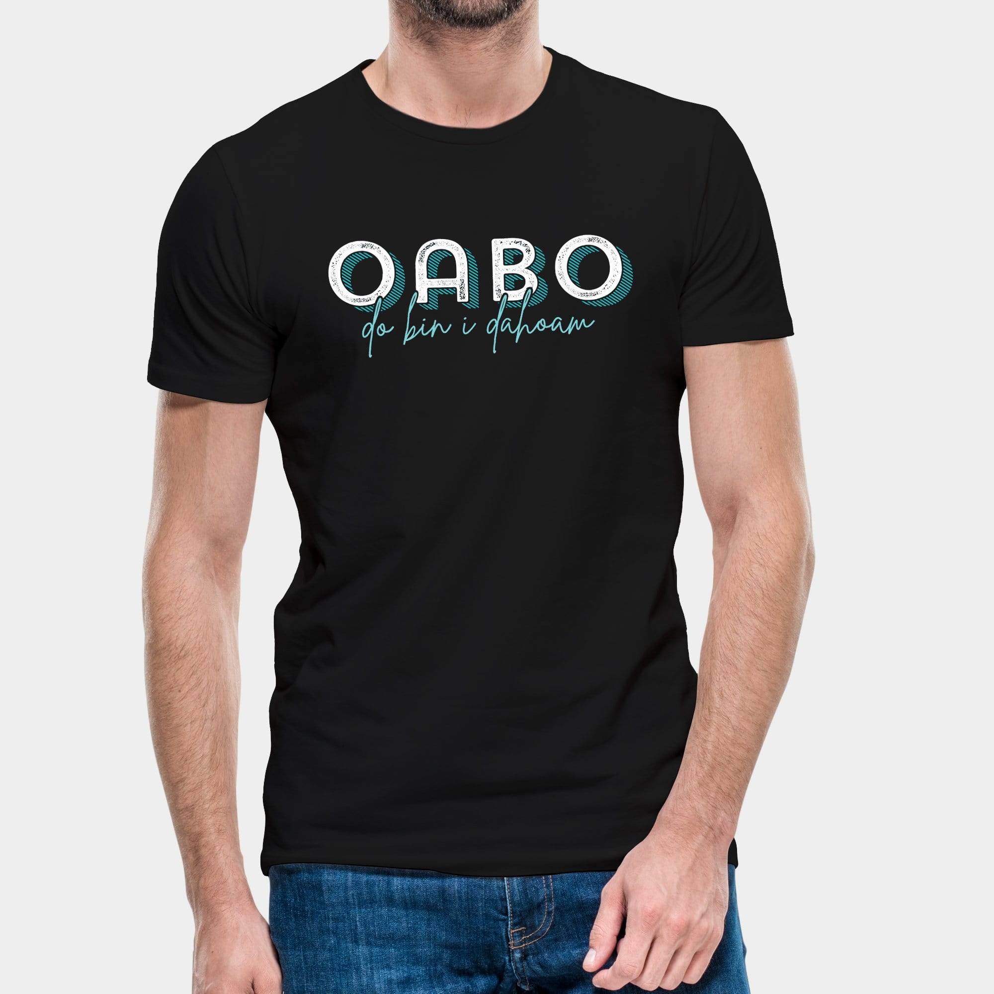 Projekt Herren-T-Shirt "Oabo" S / schwarz - aus nachhaltiger und fairer Produktion