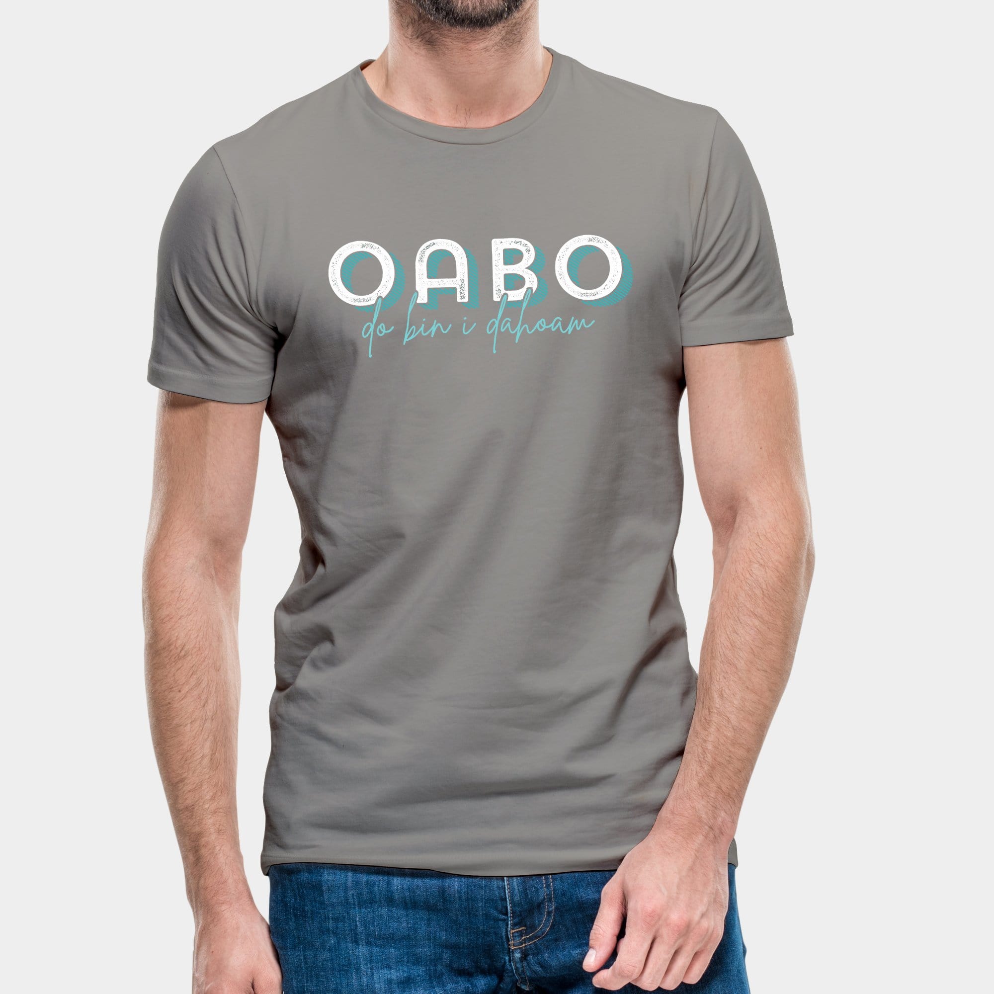 Projekt Herren-T-Shirt "Oabo" S / hellgrau - aus nachhaltiger und fairer Produktion