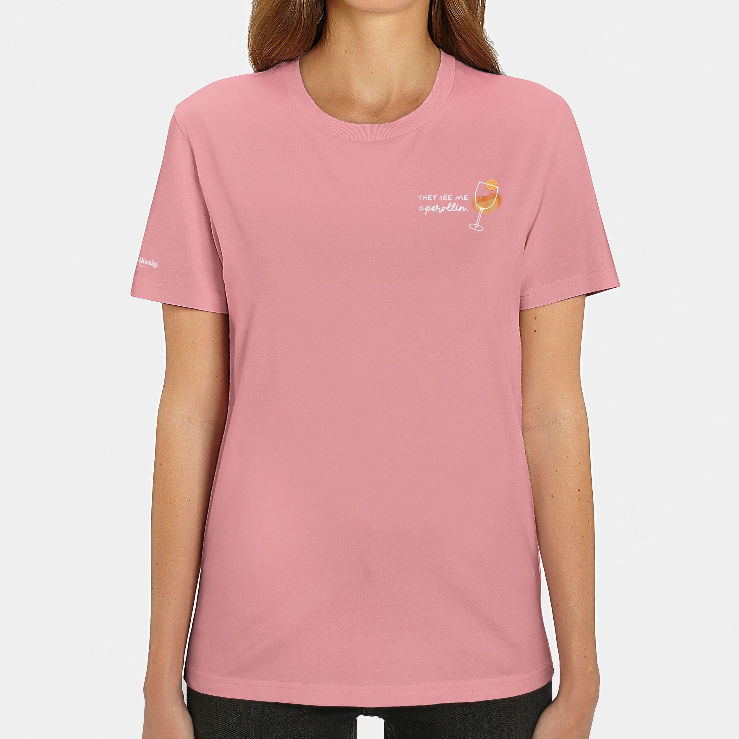 HEITER & LÄSSIG T-Shirt "Aperollin" XXS / canyon pink - aus nachhaltiger und fairer Produktion
