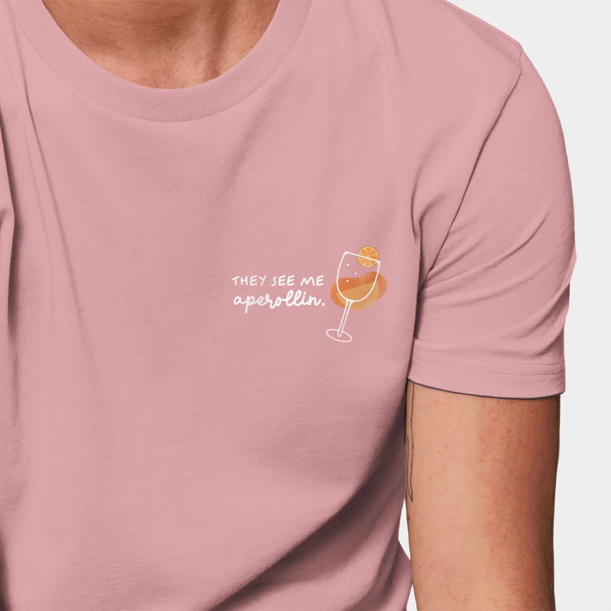 HEITER & LÄSSIG T-Shirt "Aperollin" XXS / canyon pink - aus nachhaltiger und fairer Produktion