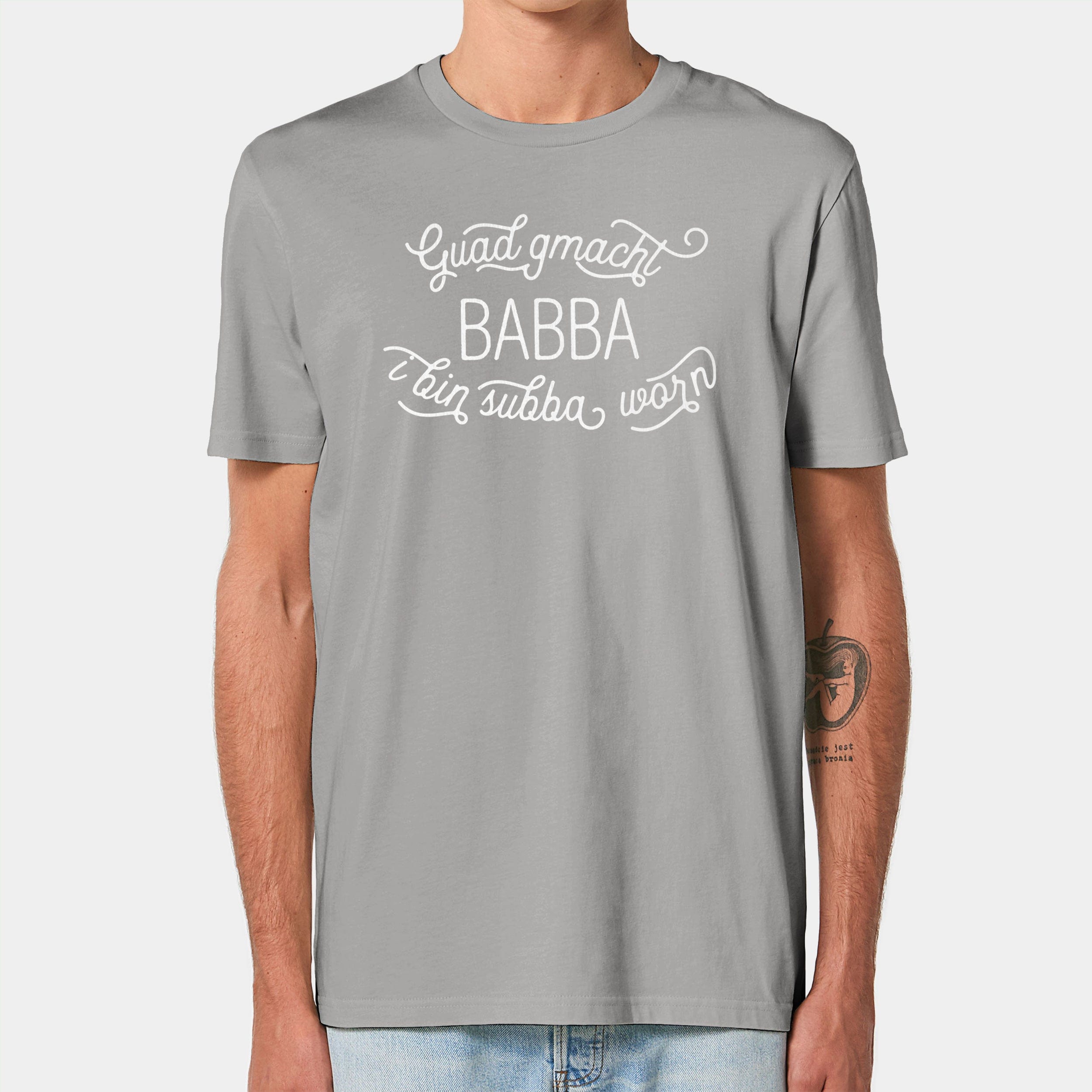 HEITER & LÄSSIG T-Shirt "Guad gmacht Babba" S / opal - aus nachhaltiger und fairer Produktion