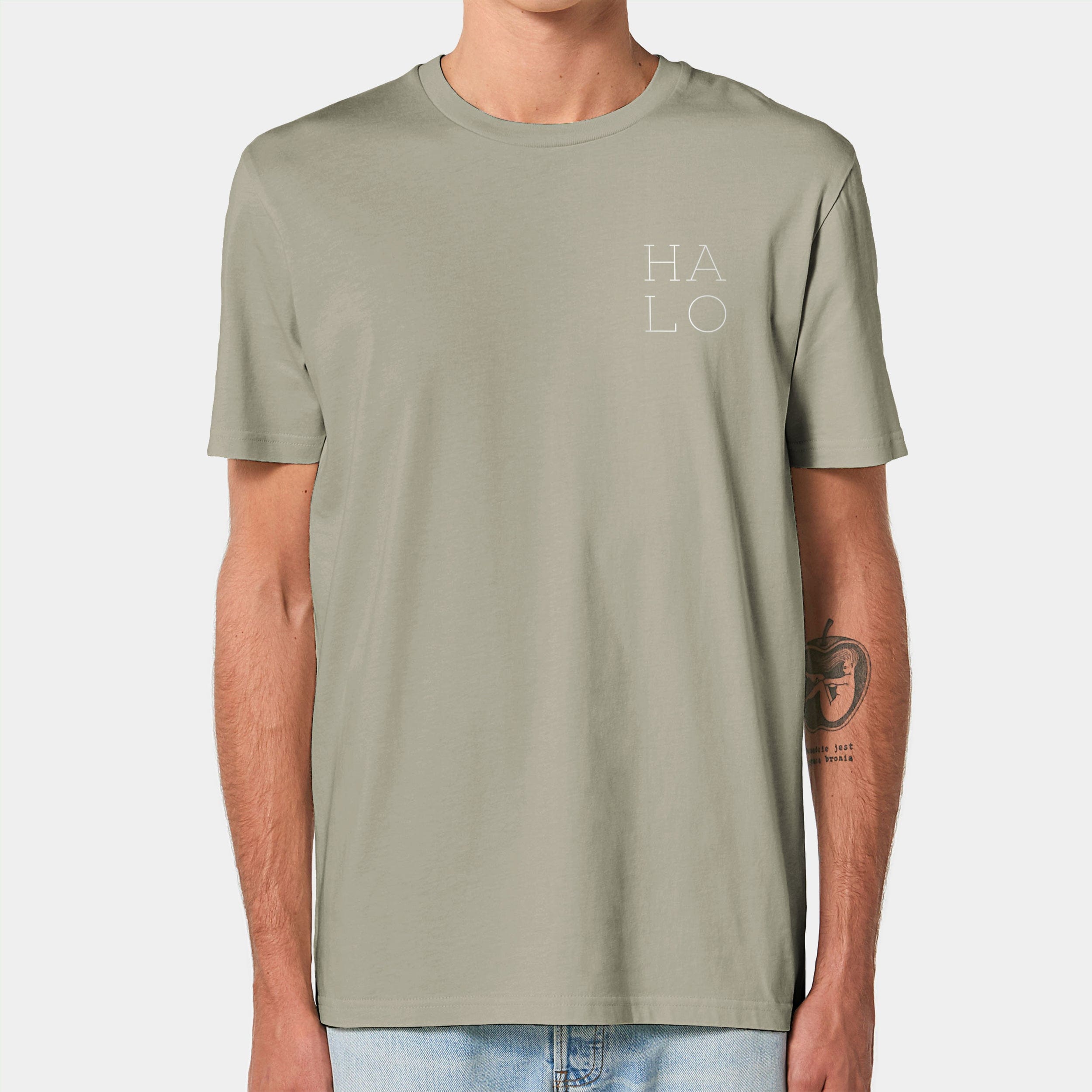 HEITER & LÄSSIG T-Shirt "HALO" XXS / sage - aus nachhaltiger und fairer Produktion