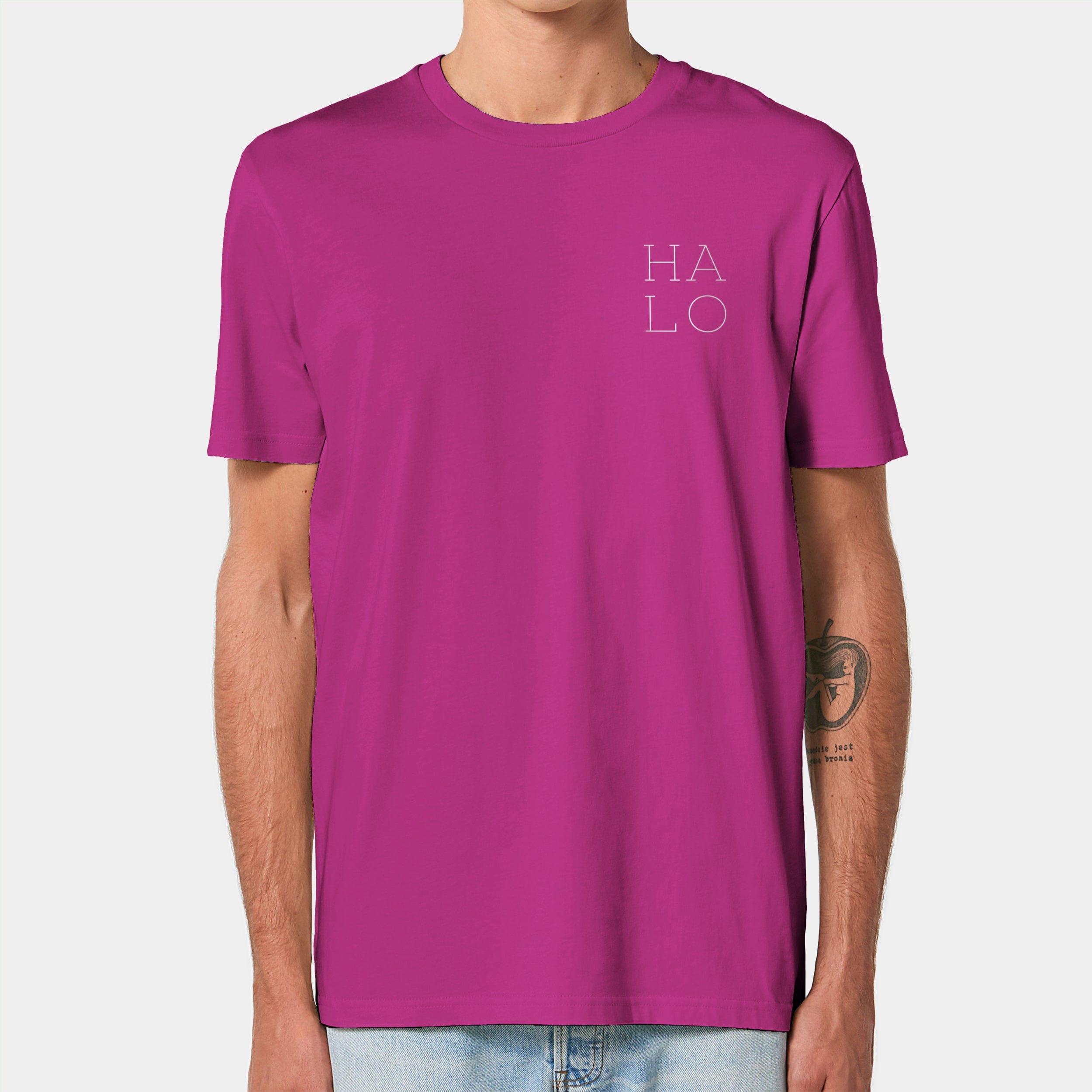 HEITER & LÄSSIG T-Shirt "HALO" XXS / orchid flower - aus nachhaltiger und fairer Produktion