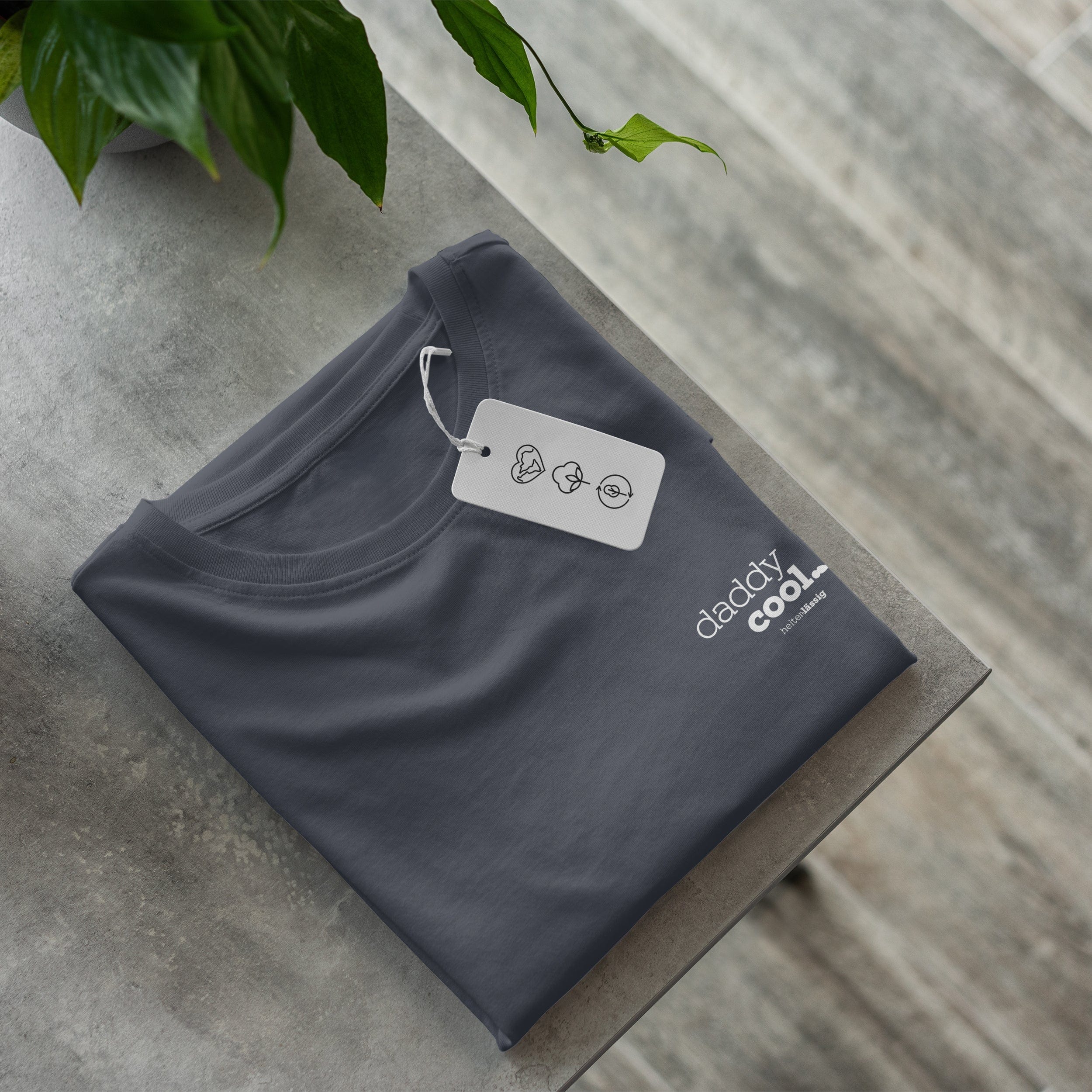 HEITER & LÄSSIG T-Shirt ORIGINAL "daddycool" - aus nachhaltiger und fairer Produktion