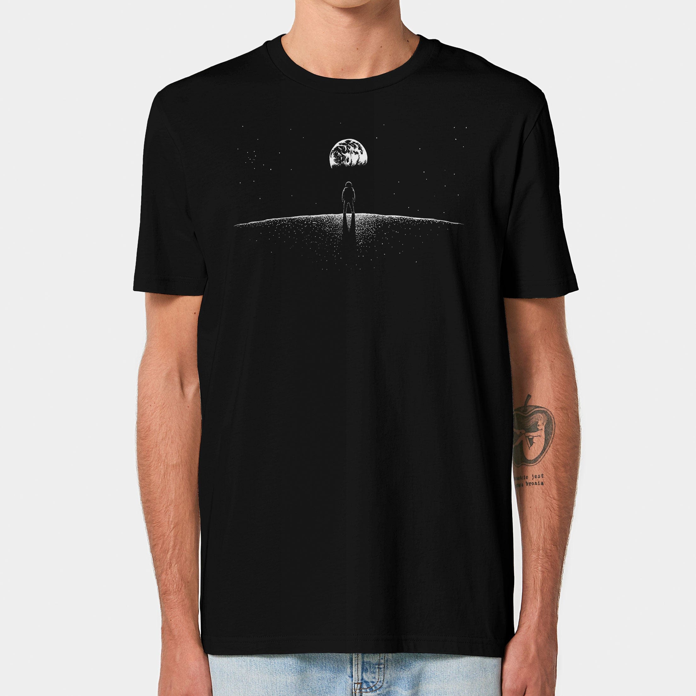 HEITER & LÄSSIG T-Shirt "Spaceview" S / schwarz - aus nachhaltiger und fairer Produktion